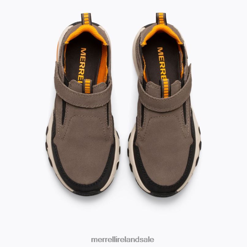 Free Roam Jungle Moc (MK265036) Merrell Kids BX26T1424 Gunsmoke Shoes
