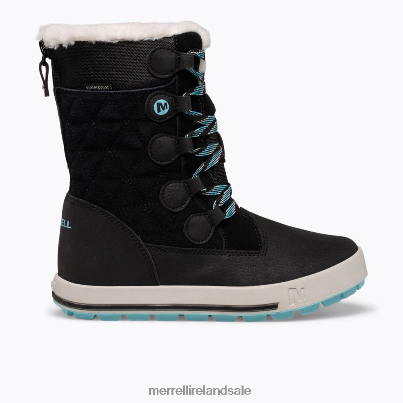 Heidi Waterproof Boot (MK163215K) Merrell Kids BX26T1505 Black Shoes