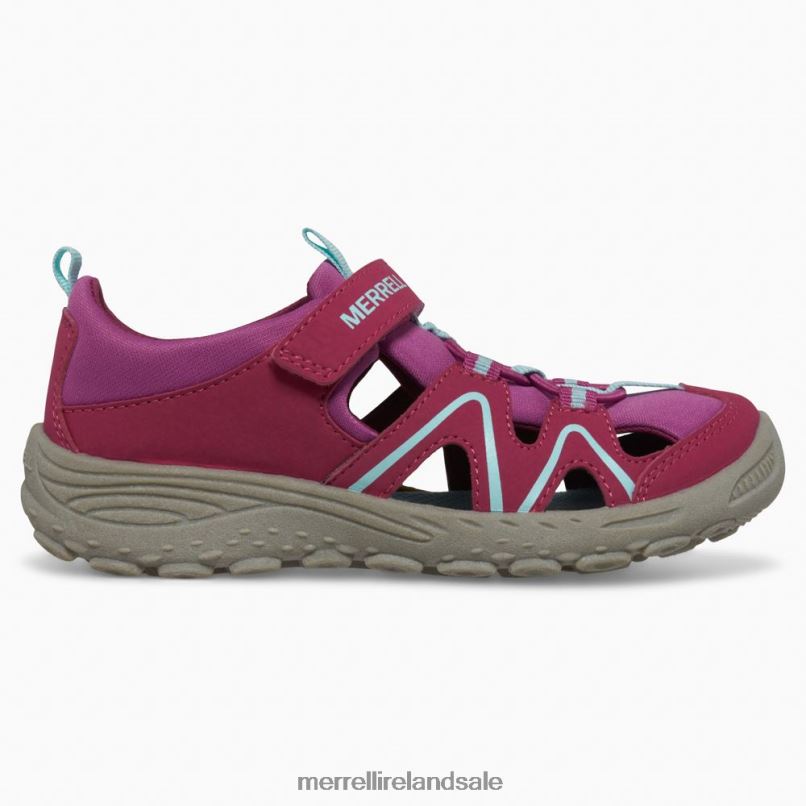 Hydro Explorer (MK166965) Merrell Kids BX26T1409 Berry/Turq/Grey Shoes