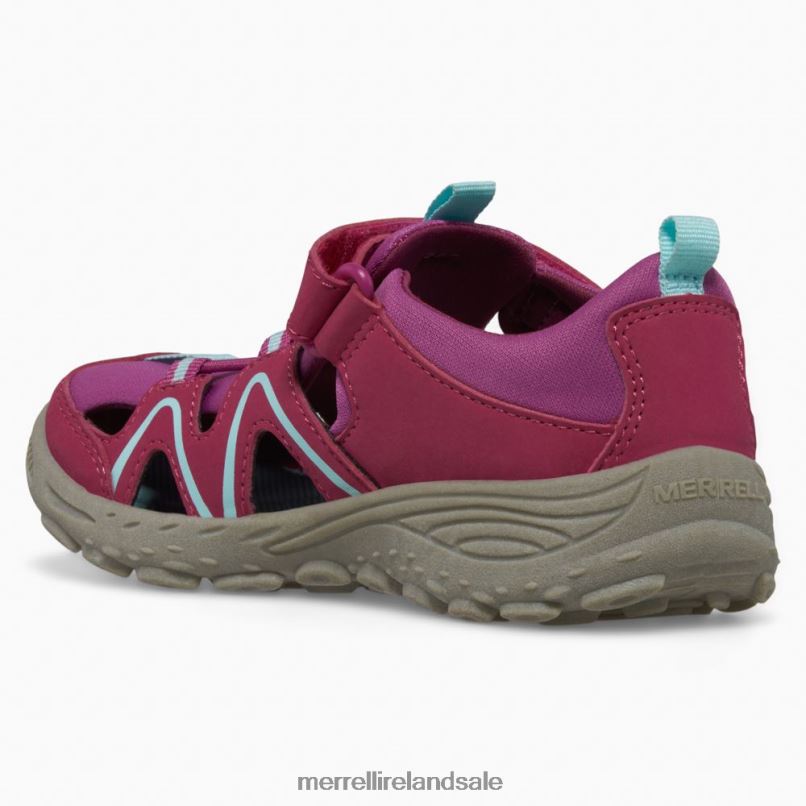 Hydro Explorer (MK166965) Merrell Kids BX26T1409 Berry/Turq/Grey Shoes