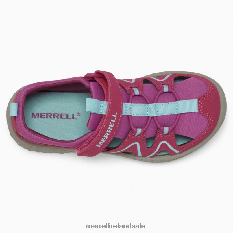 Hydro Explorer (MK166965) Merrell Kids BX26T1409 Berry/Turq/Grey Shoes