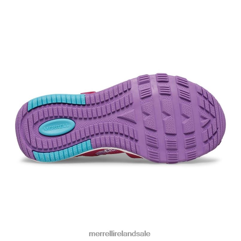 Hydro Free Roam Chroma Monarch Sandal (MK165857K) Merrell Kids BX26T1504 Fuchsia Shoes