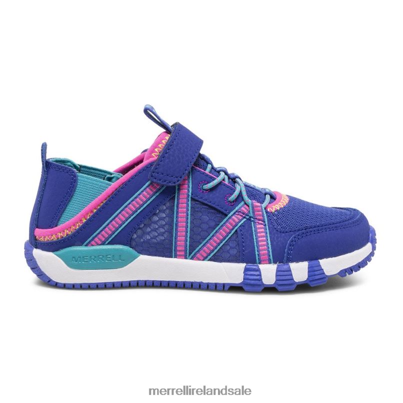 Hydro Free Roam Sandal (MK164951K) Merrell Kids BX26T1497 Blue/Turquoise Shoes