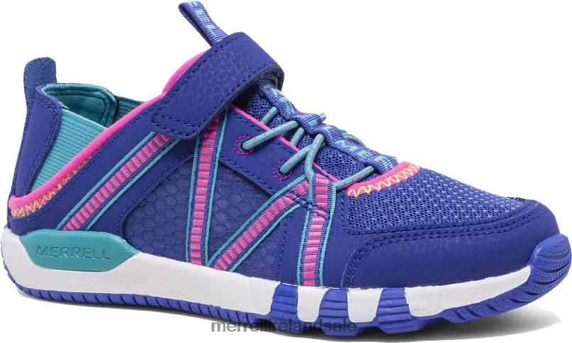 Hydro Free Roam Sandal (MK164951K) Merrell Kids BX26T1497 Blue/Turquoise Shoes