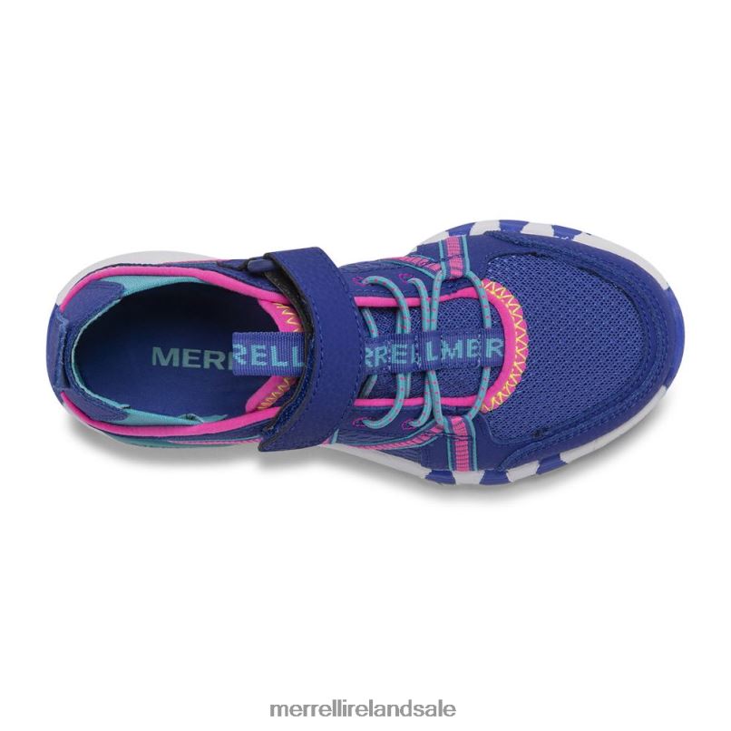 Hydro Free Roam Sandal (MK164951K) Merrell Kids BX26T1497 Blue/Turquoise Shoes