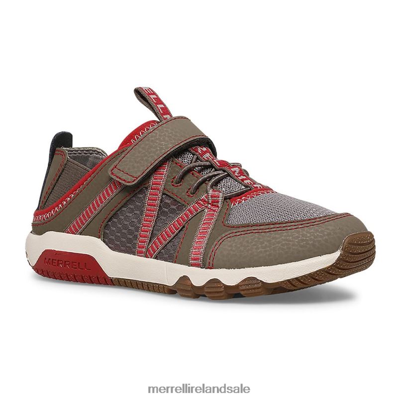 Hydro Free Roam Sandal (MK265668K) Merrell Kids BX26T1499 Gunsmoke Shoes