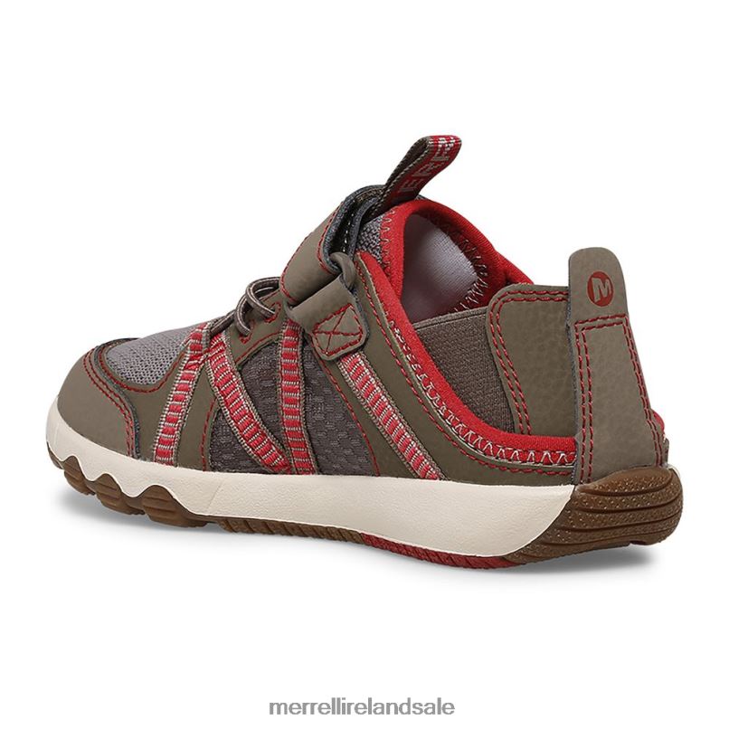 Hydro Free Roam Sandal (MK265668K) Merrell Kids BX26T1499 Gunsmoke Shoes