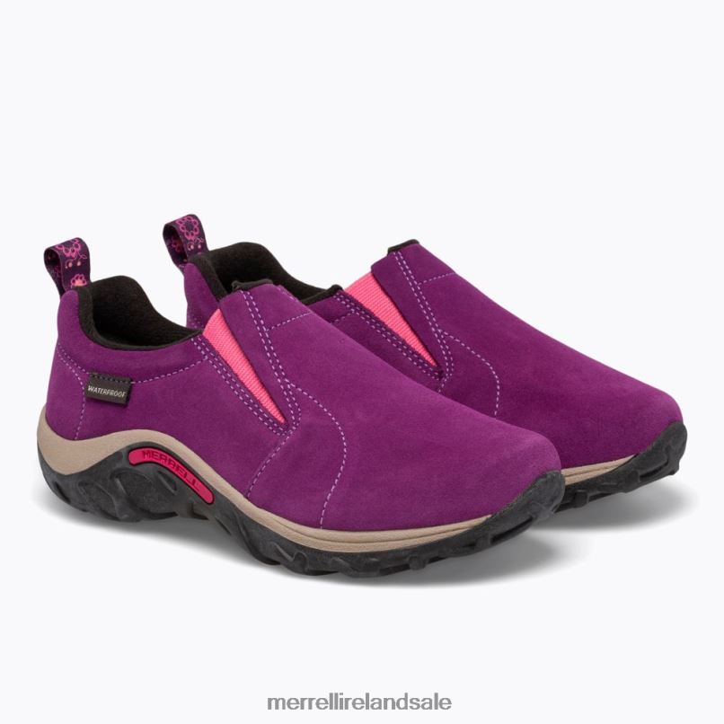 Jungle Moc Frosty Waterproof (J95609K) Merrell Kids BX26T1427 Winterberry Shoes