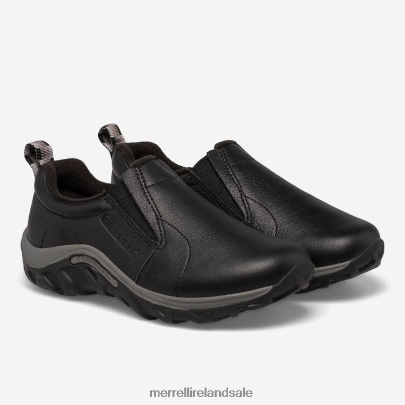 Jungle Moc Leather (J95619) Merrell Kids BX26T1473 Black Shoes