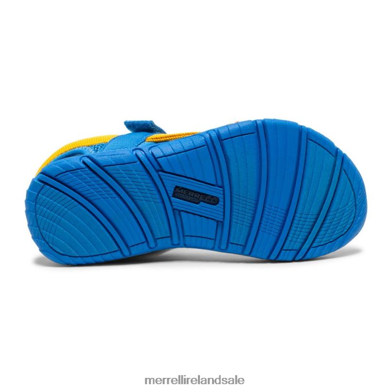 Kahuna Web Sandal (MK264947K) Merrell Kids BX26T1399 Blue Multi Shoes