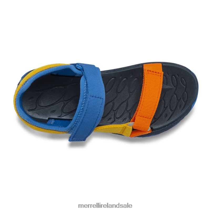 Kahuna Web Sandal (MK264947K) Merrell Kids BX26T1399 Blue Multi Shoes