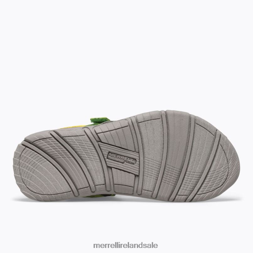 Kahuna Web Sandal (MK265672K) Merrell Kids BX26T1398 Black/Multi Shoes
