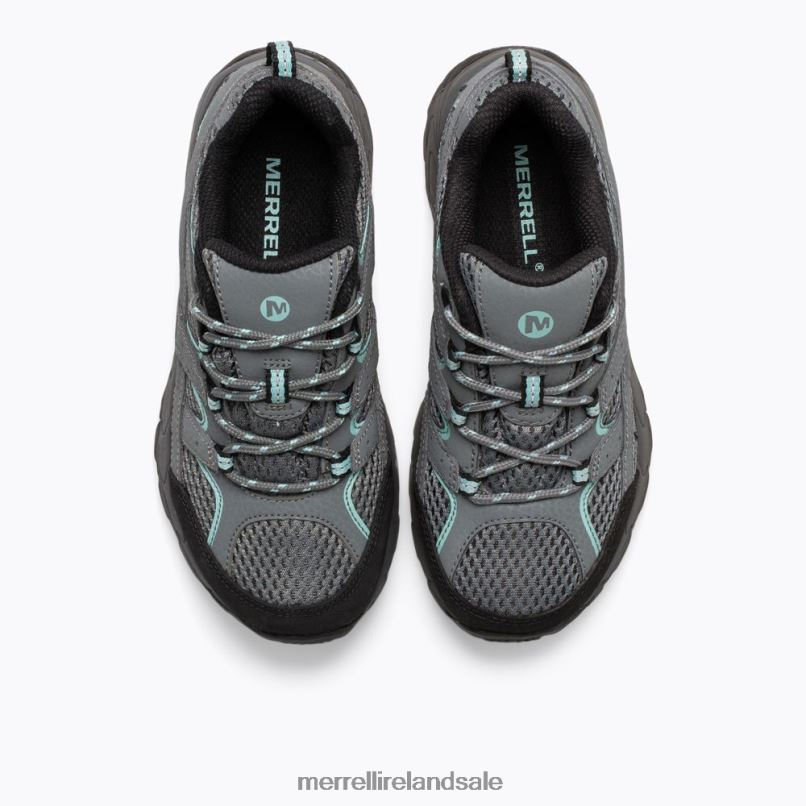 Moab 2 Low Lace Shoe (MK162261) Merrell Kids BX26T1509 Sedona Sage Shoes