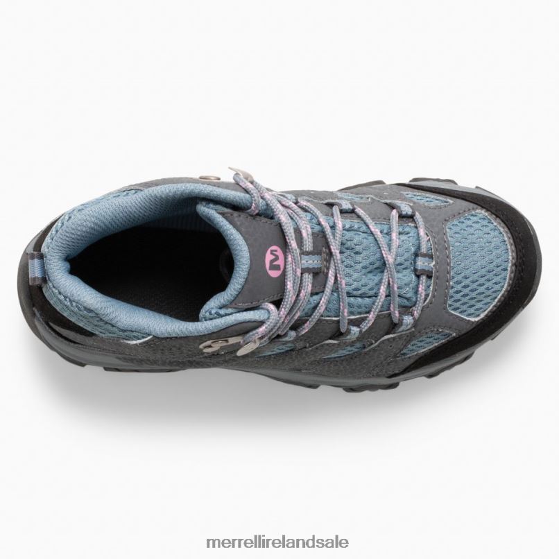 Moab 3 Mid Waterproof Boot (MK165704) Merrell Kids BX26T1432 Altitude Shoes