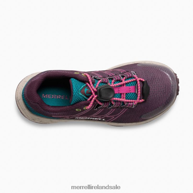 Moab Flight Low A/C (MK165737) Merrell Kids BX26T1391 Burgandy Shoes