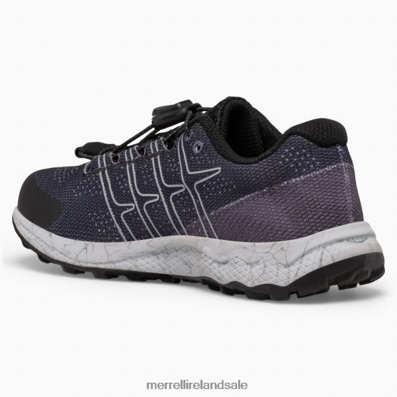 Moab Flight Low A/C (MK265736) Merrell Kids BX26T1390 Black Shoes