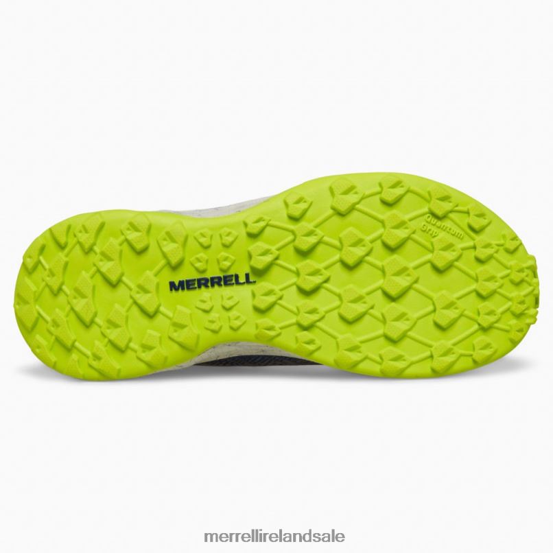 Moab Flight Low A/C (MK266772) Merrell Kids BX26T1388 Grey/Navy/Citron Shoes