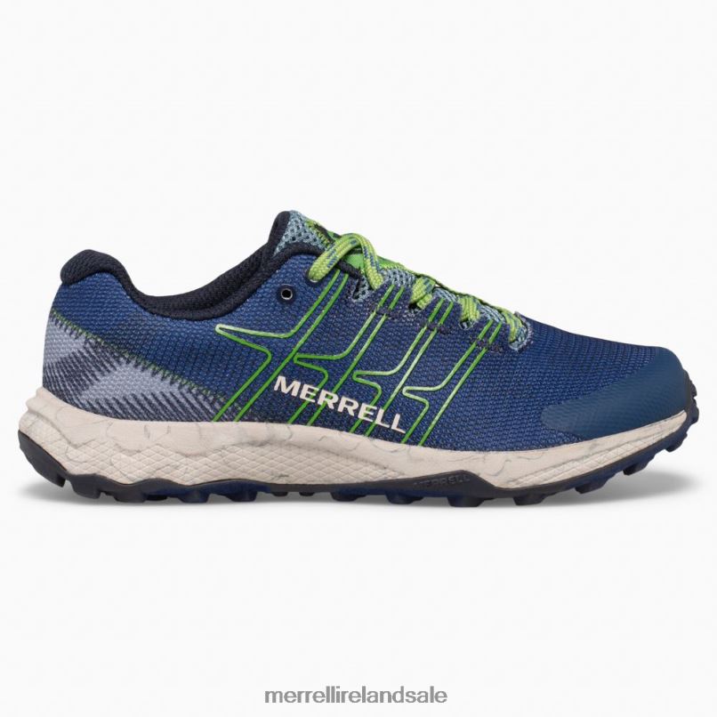 Moab Flight Low (MK265732) Merrell Kids BX26T1434 Poseidon Shoes