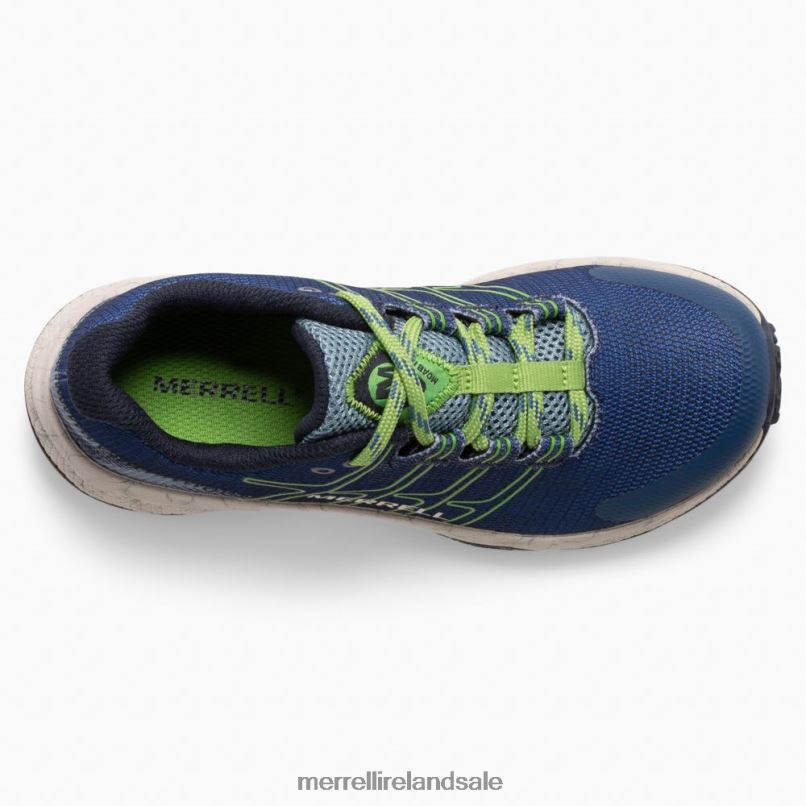 Moab Flight Low (MK265732) Merrell Kids BX26T1434 Poseidon Shoes