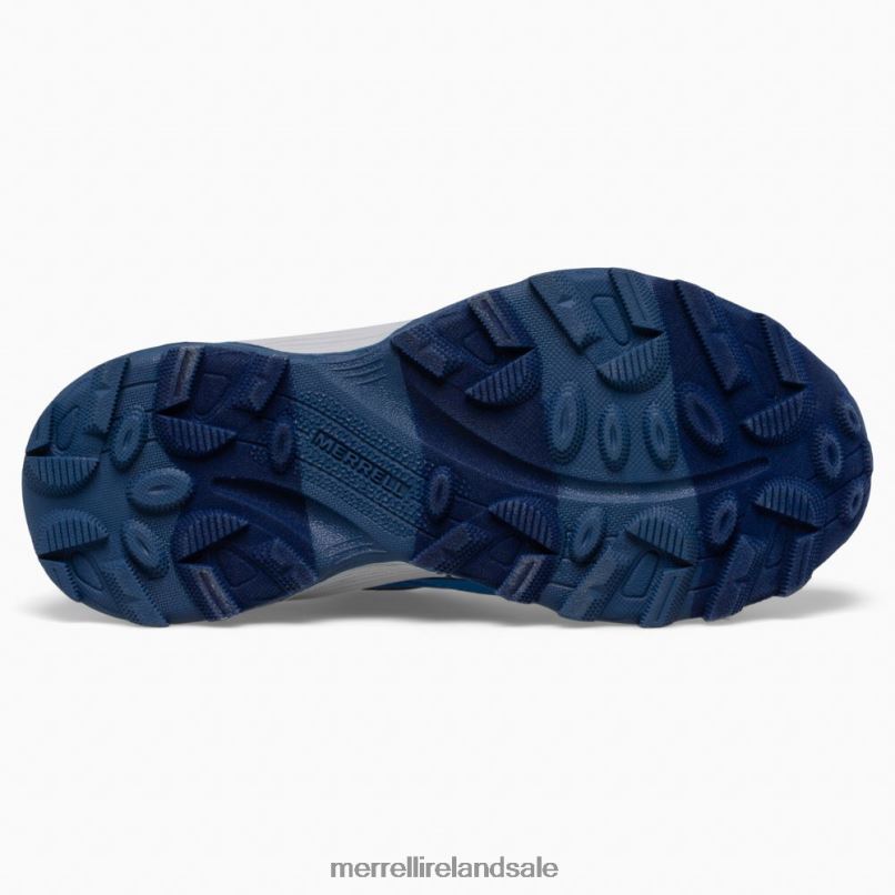 Moab Speed Low Waterproof (MK265940) Merrell Kids BX26T1374 Blue Shoes