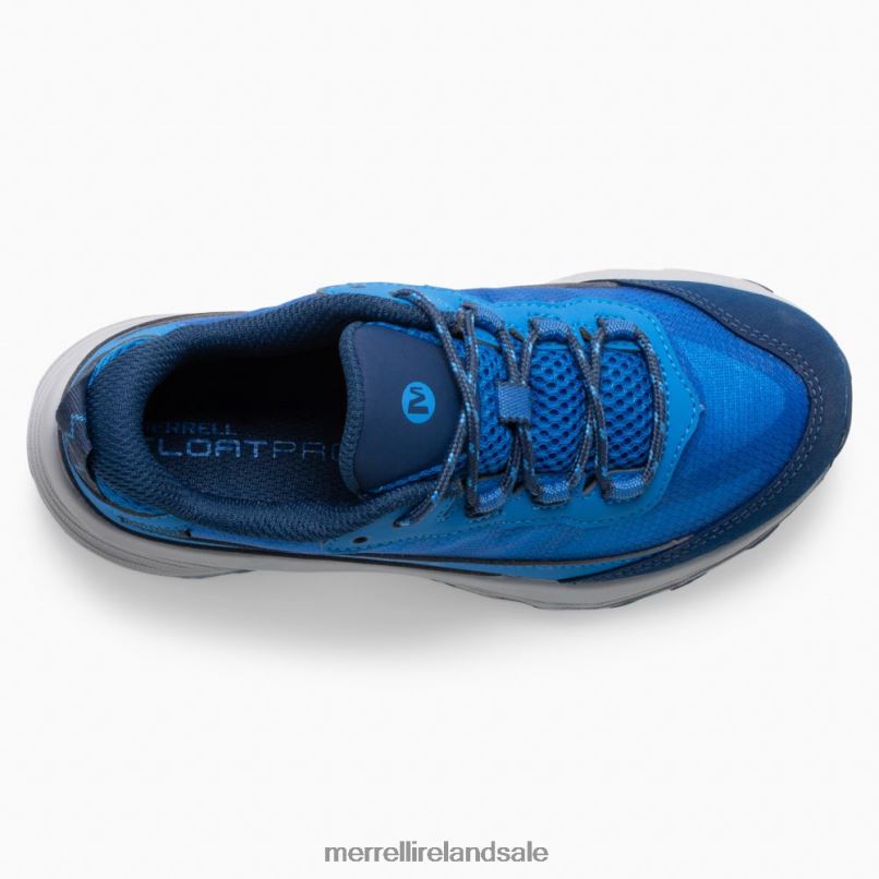 Moab Speed Low Waterproof (MK265940) Merrell Kids BX26T1374 Blue Shoes