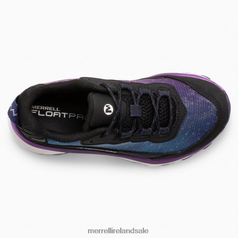 Moab Speed Low Waterproof (MK266283) Merrell Kids BX26T1375 Galactic Shoes