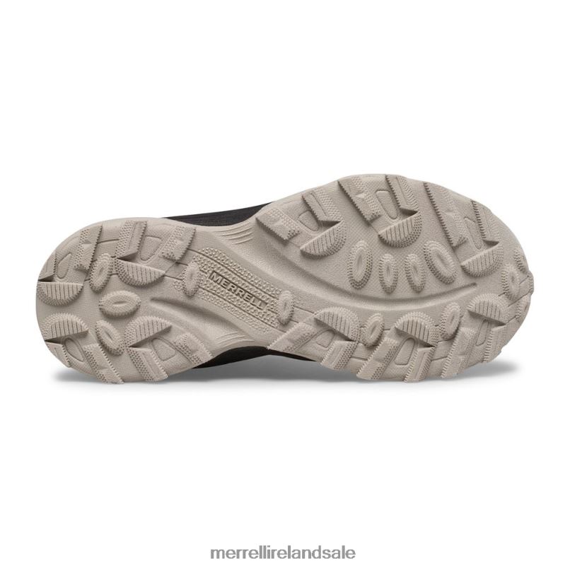 Moab Speed Mid A/C Waterproof (MK265951) Merrell Kids BX26T1385 Black Shoes