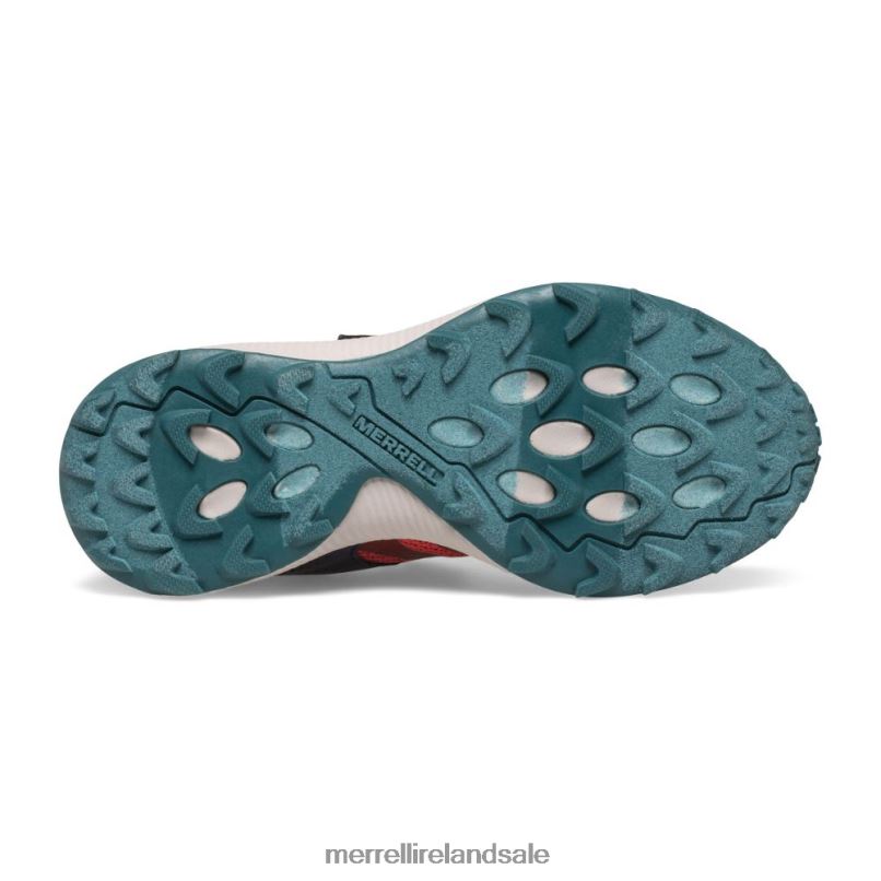 Nova 2 Sneaker (MK166240) Merrell Kids BX26T786 Navy/Coral Shoes