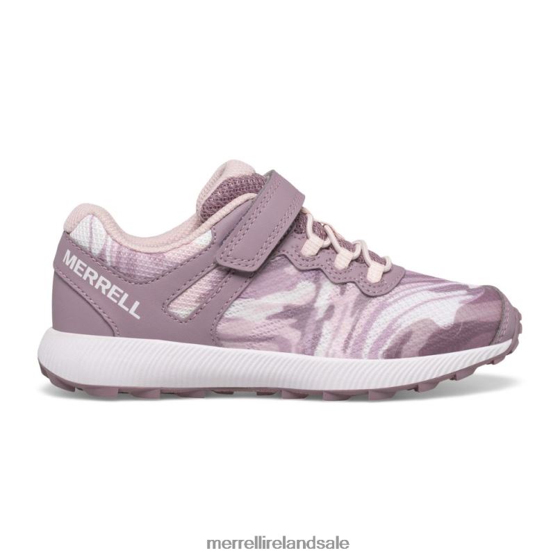 Nova 2 Sneaker (MK166670) Merrell Kids BX26T783 Elderberry Camo Shoes