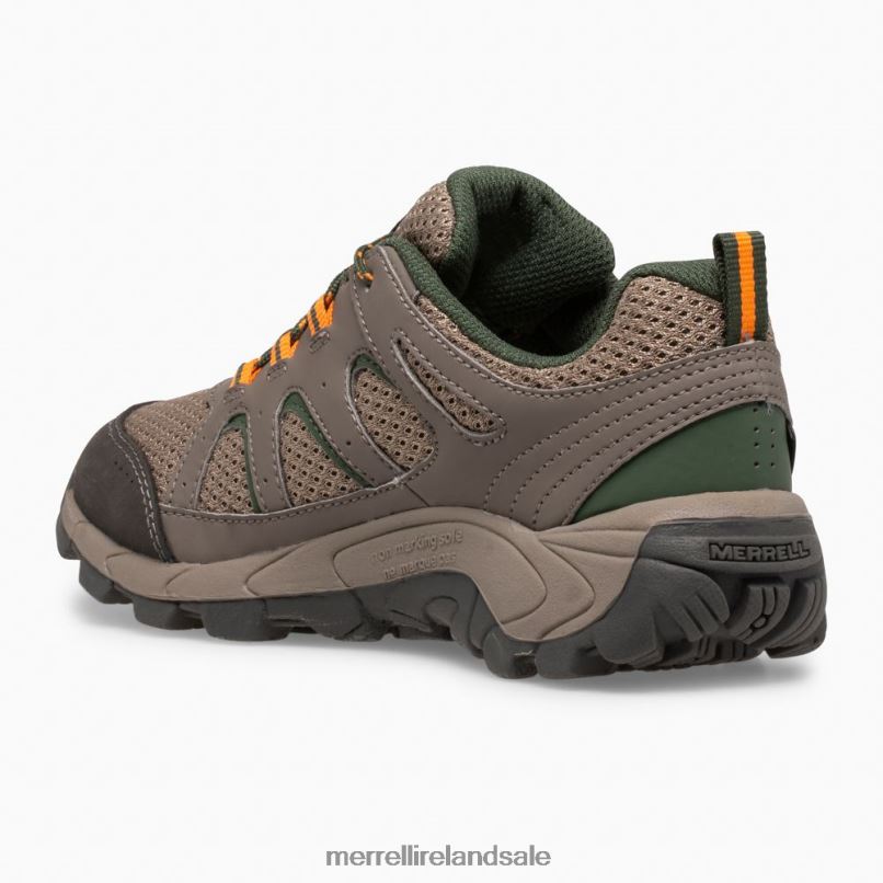 Oakcreek Low Lace Waterproof Sneaker (MK264771) Merrell Kids BX26T1448 Boulder Shoes