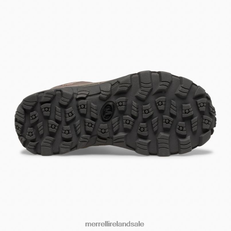 Oakcreek Mid Lace Waterproof Boot (MK264768) Merrell Kids BX26T1444 Boulder Shoes
