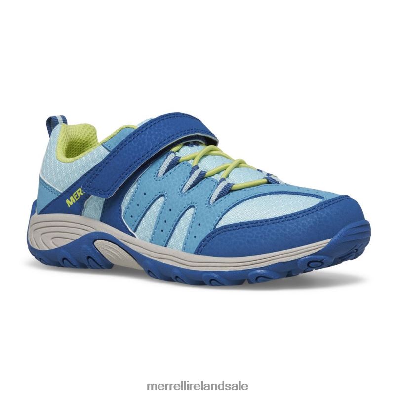 Outback Low 2 Sneaker (MK166997) Merrell Kids BX26T1454 Turq/Lime Shoes