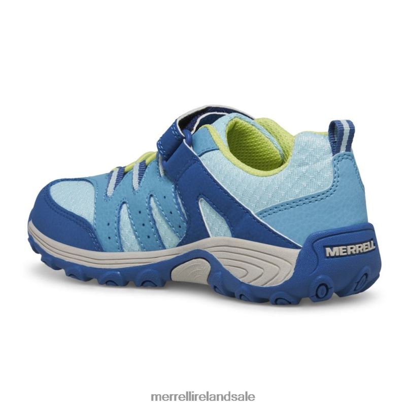 Outback Low 2 Sneaker (MK166997) Merrell Kids BX26T1454 Turq/Lime Shoes