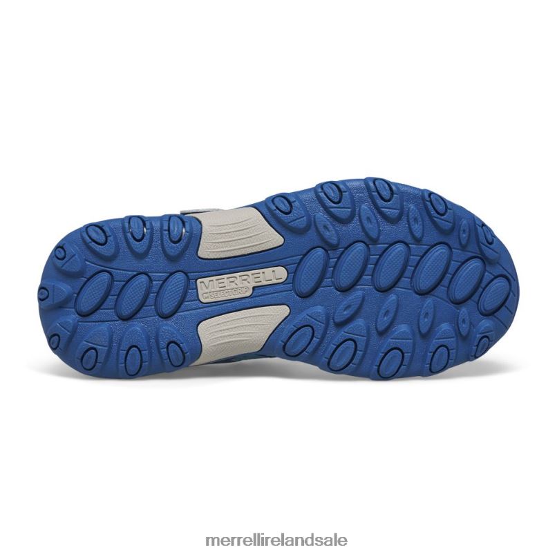 Outback Low 2 Sneaker (MK166997) Merrell Kids BX26T1454 Turq/Lime Shoes