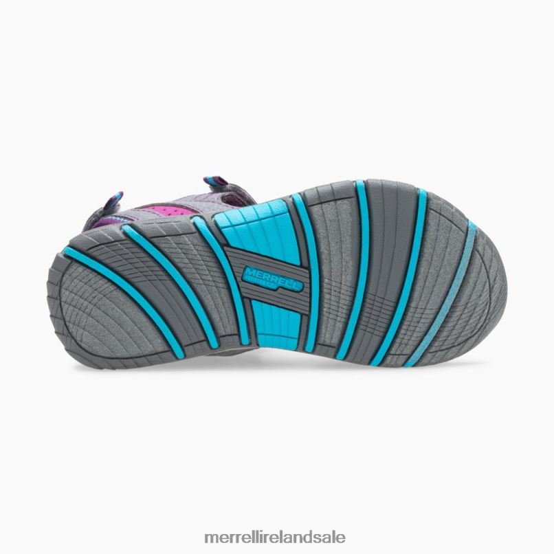 Panther Sandal 2.0 (MK162956K) Merrell Kids BX26T1403 Grey Shoes