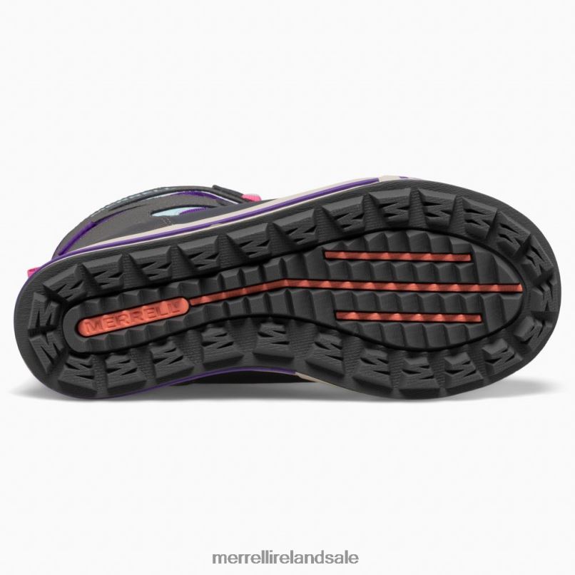 Snow Bank 3.0 Boot (MK166223K) Merrell Kids BX26T1484 Ultra Violet/Grey Shoes