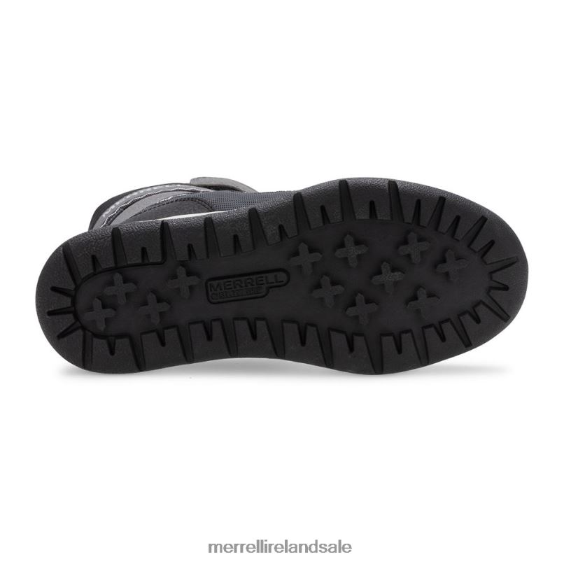 Snow Crush 2.0 Waterproof Boot (MK263125K) Merrell Kids BX26T1507 Black/Grey Shoes