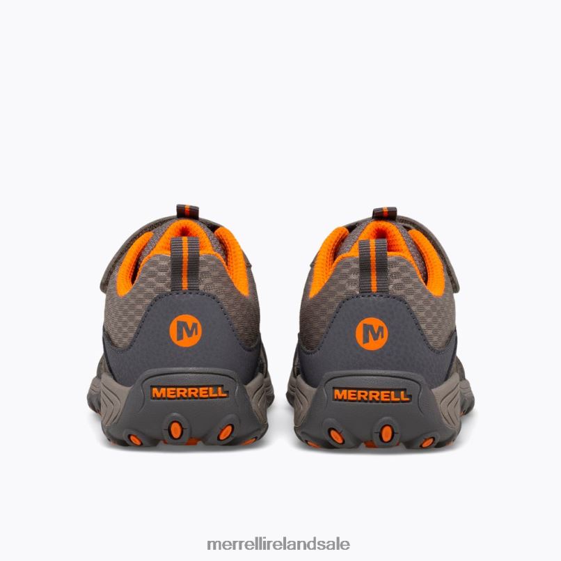 Trail Chaser Shoe (MY57109) Merrell Kids BX26T1462 Gunsmoke / Orange Shoes