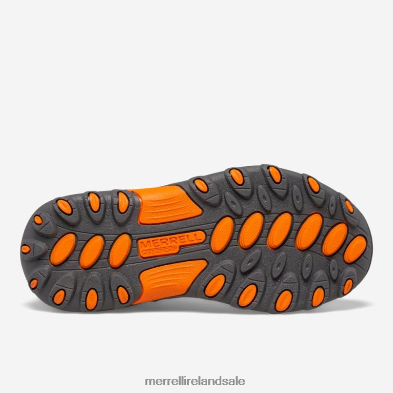 Trail Chaser Shoe (MY57109) Merrell Kids BX26T1462 Gunsmoke / Orange Shoes