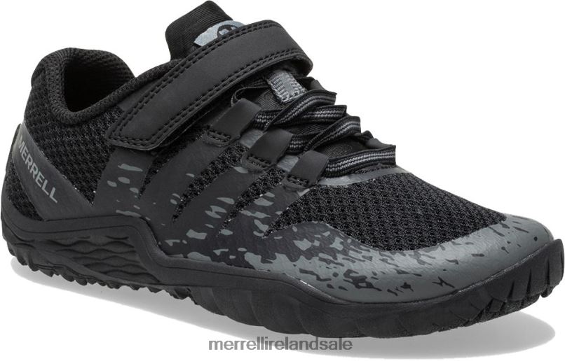 Trail Glove 5 A/C Shoe (MK263004K) Merrell Kids BX26T798 Black Shoes