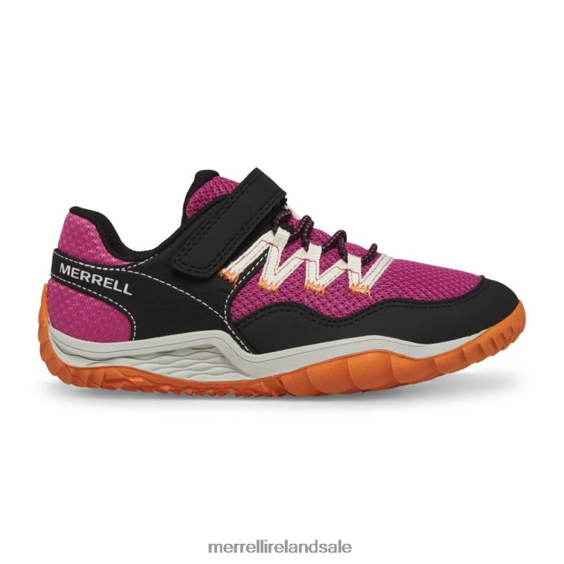 Trail Glove 7 A/C (MK166794K) Merrell Kids BX26T1439 Fuchsia/Black Shoes