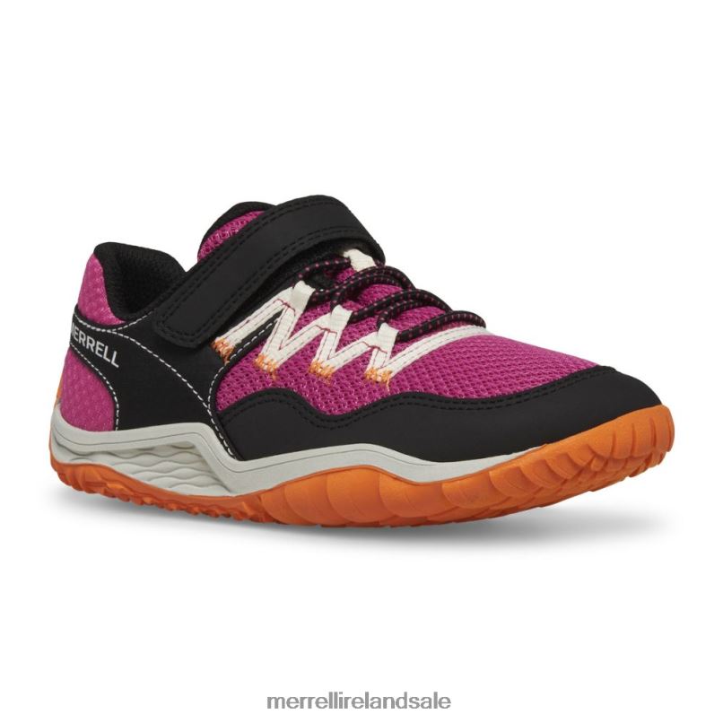 Trail Glove 7 A/C (MK166794K) Merrell Kids BX26T1439 Fuchsia/Black Shoes