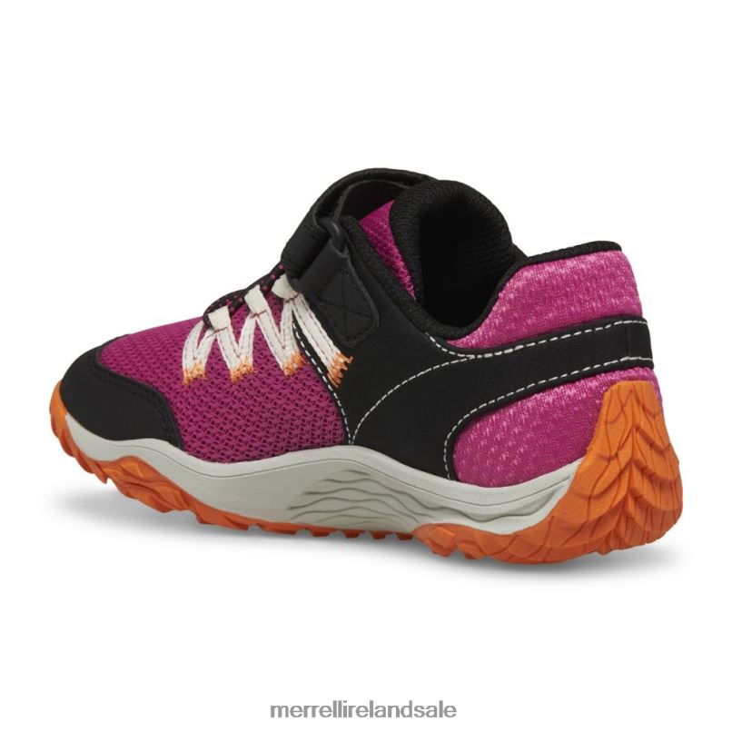 Trail Glove 7 A/C (MK166794K) Merrell Kids BX26T1439 Fuchsia/Black Shoes
