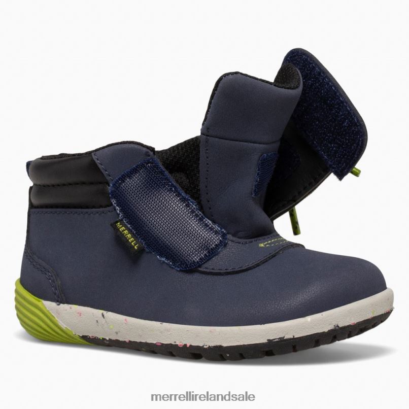 Bare Steps Boot 2.0 (ML266245) Merrell Kids BX26T1466 Navy Shoes