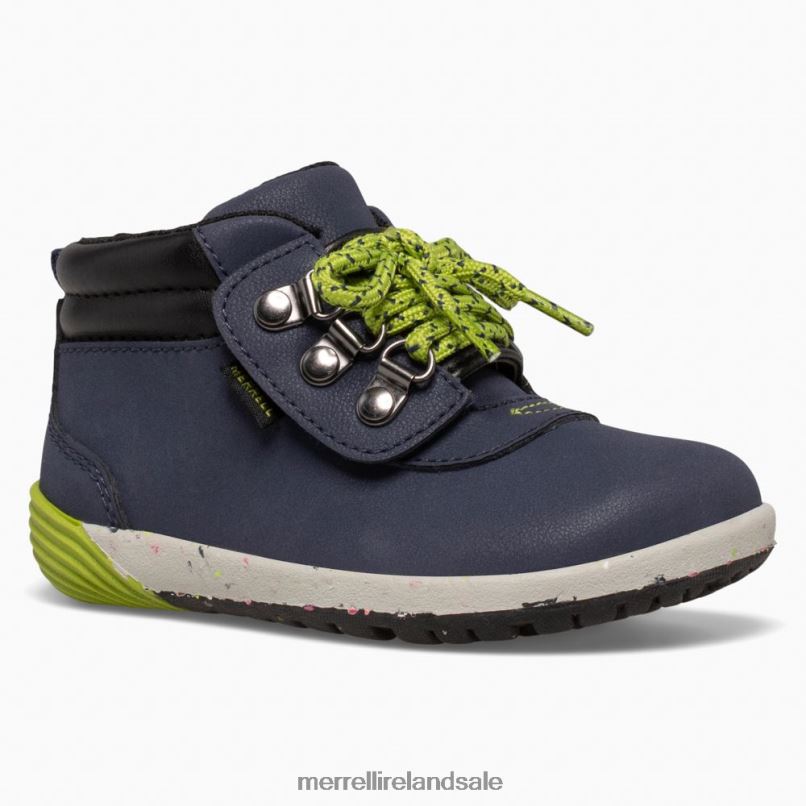 Bare Steps Boot 2.0 (ML266245) Merrell Kids BX26T1466 Navy Shoes