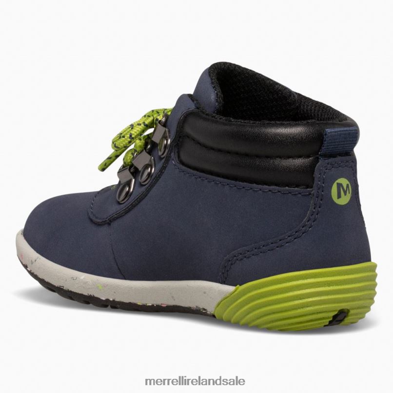Bare Steps Boot 2.0 (ML266245) Merrell Kids BX26T1466 Navy Shoes