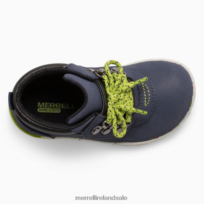 Bare Steps Boot 2.0 (ML266245) Merrell Kids BX26T1466 Navy Shoes