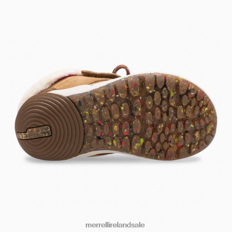 Bare Steps Cocoa Jr. Boot (ML163228) Merrell Kids BX26T1468 Chestnut Suede Shoes