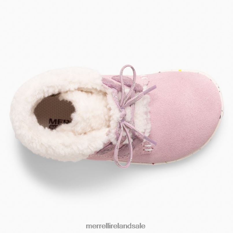 Bare Steps Cocoa Jr. Boot (ML166246) Merrell Kids BX26T1467 Dusty Pink Shoes