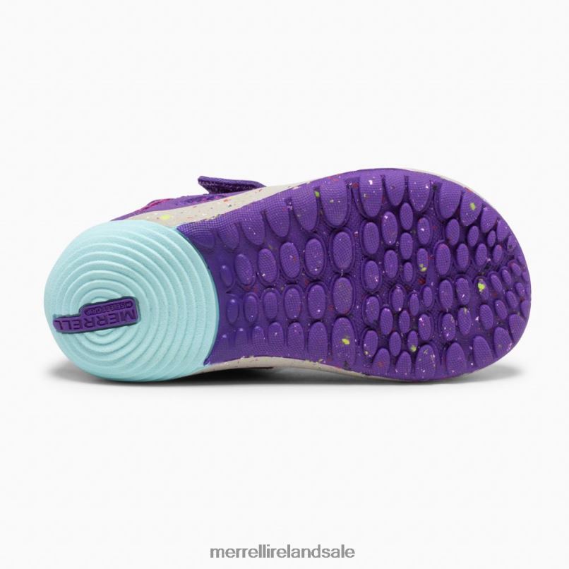 Bare Steps H2O Sneaker (ML164494) Merrell Kids BX26T1395 Purple/Turquoise Shoes